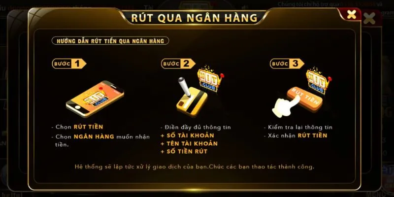 Những lưu ý quan trọng khi nạp rút tiền cược HitClub