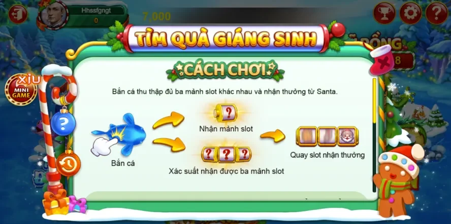 Sự kiện giáng sinh quà hấp dẫn