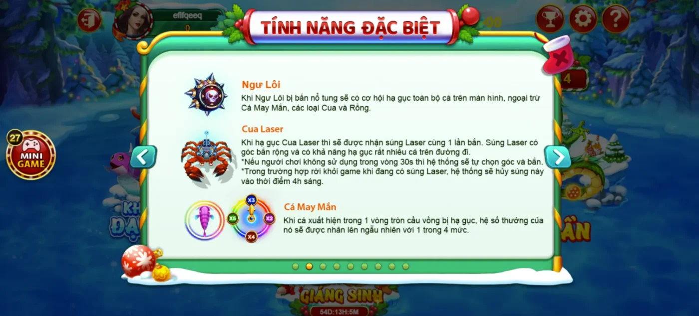 Khám phá tính năng độc đáo của Bắn Cá