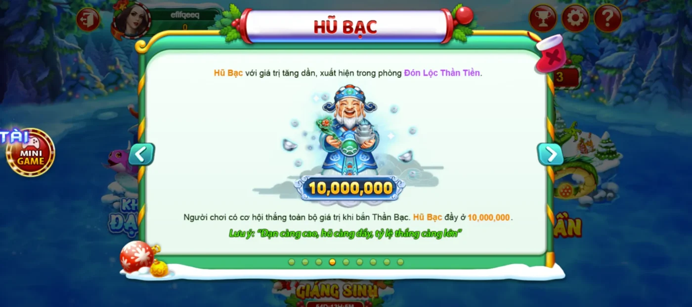 Nhận ngay hũ bạc hấp dẫn tại game Bắn Cá