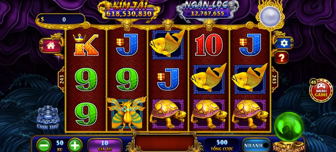 Đắm chìm vào giao diện slot game Hitclub