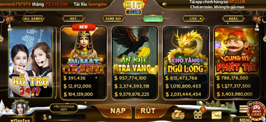 Tìm kiếm nhanh chóng tựa slot game