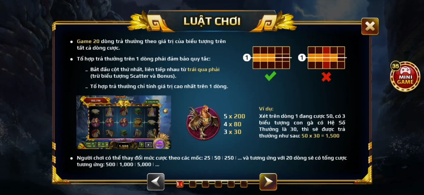 Luật game có 1 không 2 trên thị trường