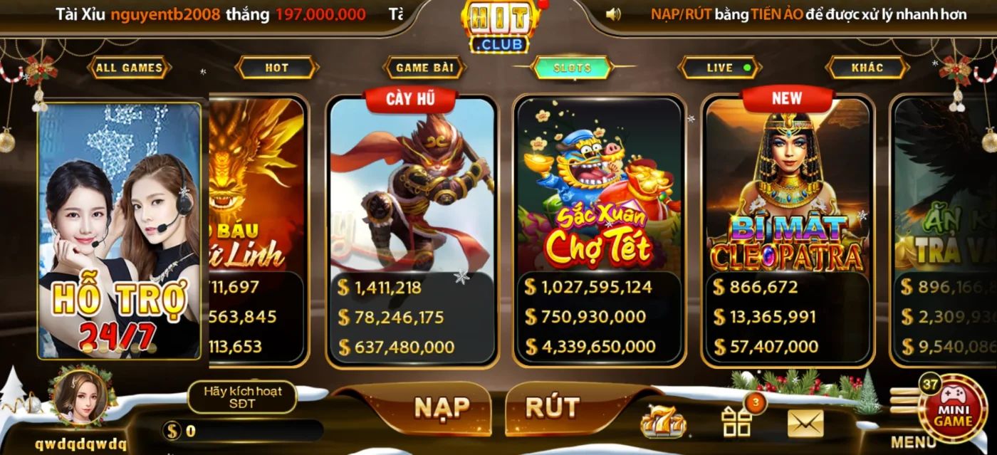 Đăng ký tài khoản tham gia ngay slot game đình đám