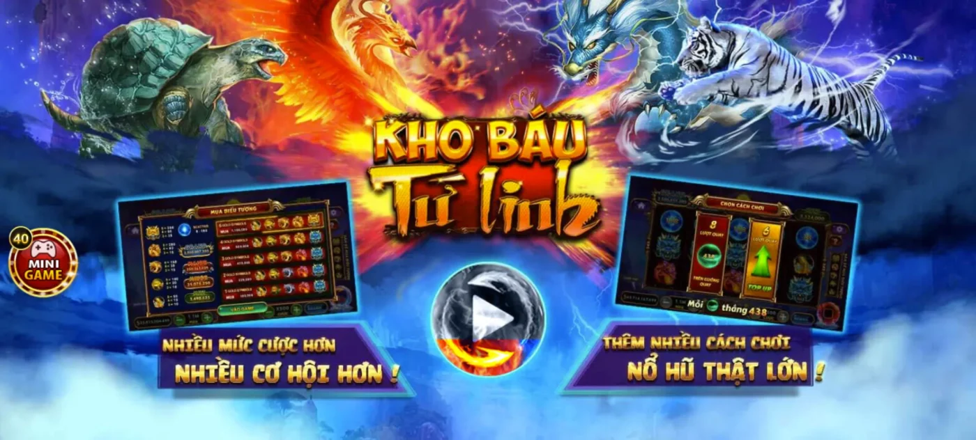 Trải nghiệm kho tàng game nhận ngay nổ hũ khủng