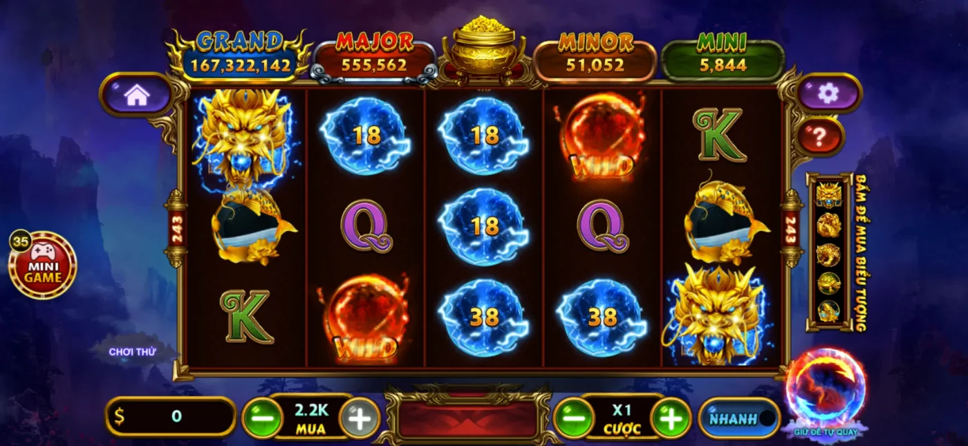 Giao diện game hấp dẫn và chi tiết nhất
