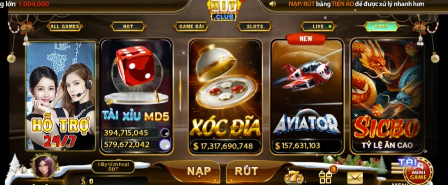 Tham gia Xóc Đĩa hoành tráng và hấp dẫn nhất