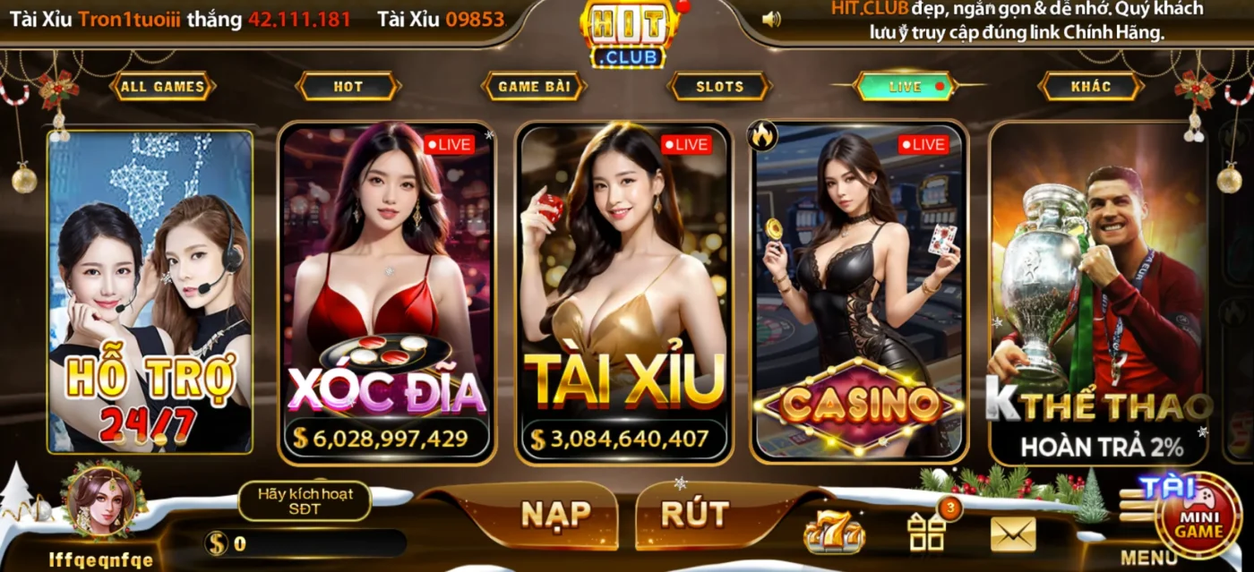 Tìm kiếm Xóc Đĩa nhanh chóng tại Hitclub