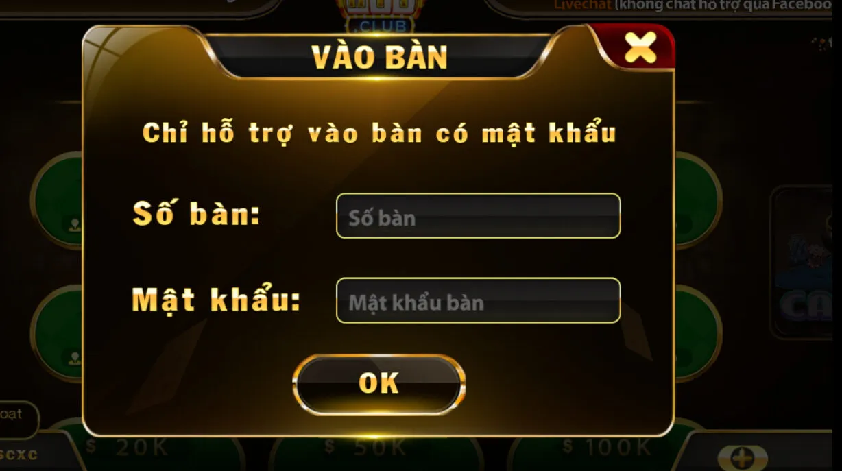 Vào bàn nhanh chóng tại Catte Hit club
