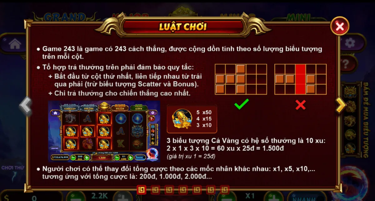 Khám phá quy tắc chơi tại Kho Báu Tứ Linh Hit club
