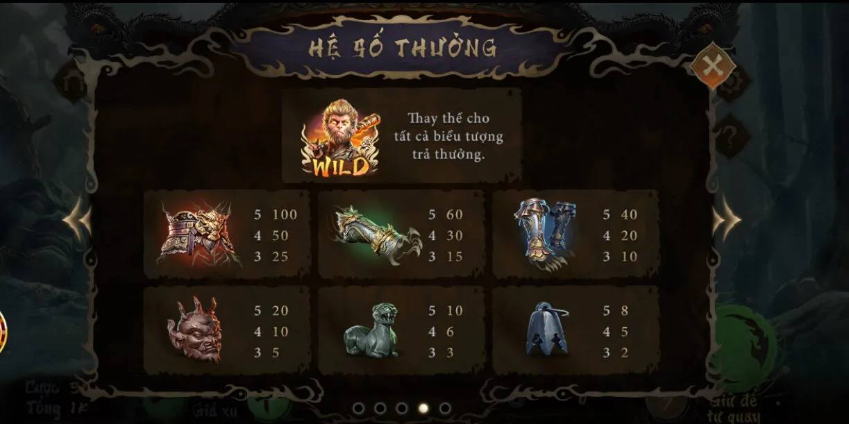 Hắc Thoại Ngộ Không Hit club và hệ số đổi thưởng
