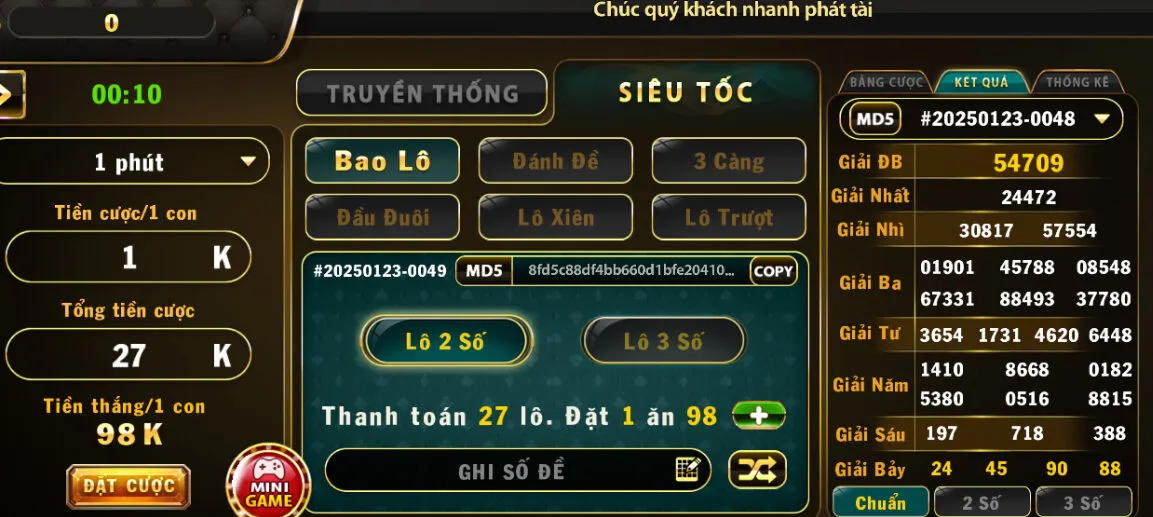 Lô đề siêu tốc tại Hit club với chất lượng chuyên nghiệp