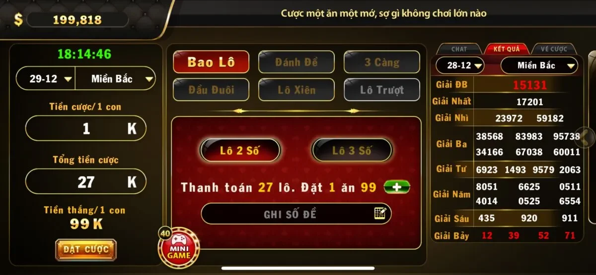 Lô đề Hit Club chốt số dễ dàng, kiếm thưởng nhanh chóng
