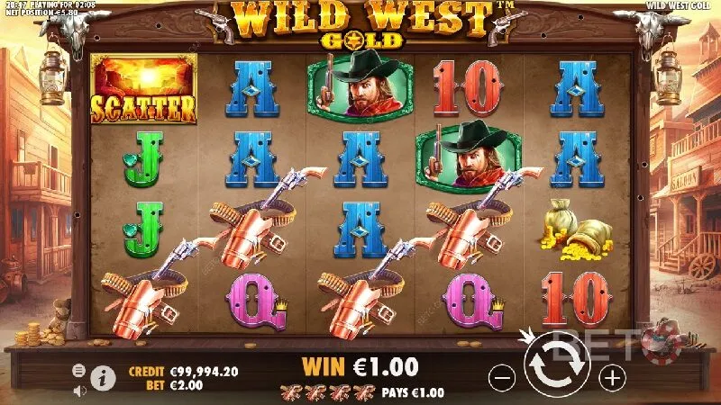 Wild West Gold là game slots đáng trải nghiệm